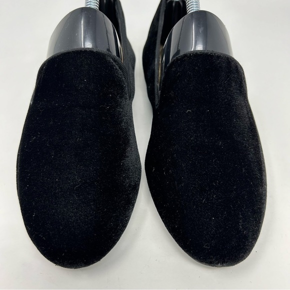Birdies The Starling Black Velvet Comfort Smoking Slipper Flats Size 6.5 - Picture 5 of 14
